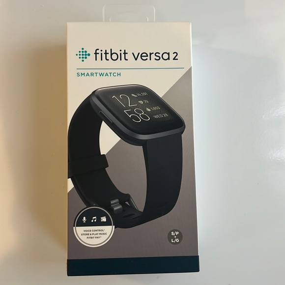 Fitbit Versa 2 - Smartwatch - Small/Large Bands - Picture 1 of 5